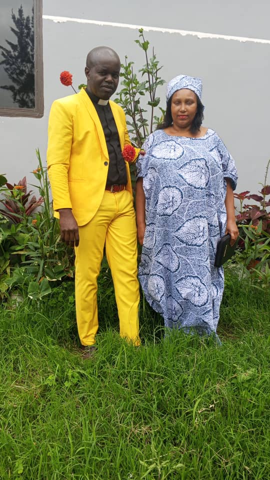 Pastor Emmanuel Tomonja and his beloved wife